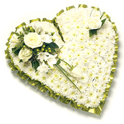 Traditional White Heart