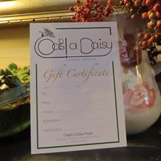 Flower Gift Card