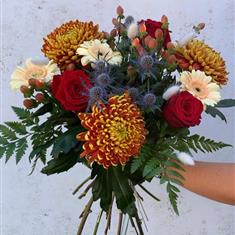 Autumn Burst Handtied Bouquet 