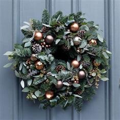 Bauble Christmas Wreath