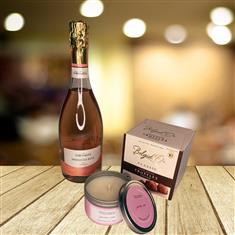 Prosecco, Candle &amp; Chocs Gift Set 