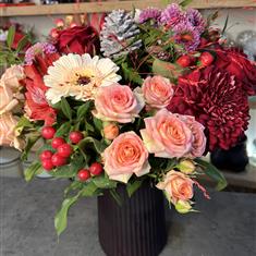 Christmas Festive Vase
