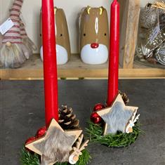 Festive Candle Decoration