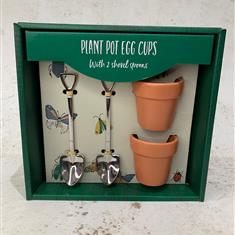 Plant Pot Egg Cups 