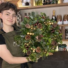 Rustic fresh Foliage Wreath