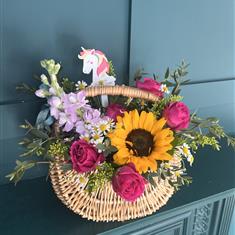 Summer Unicorn Basket
