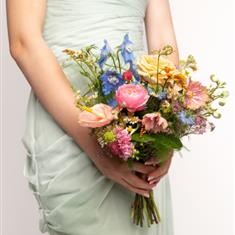 Bridesmaid Bouquet Colour Pop