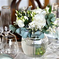 Table Centrepiece Classic White