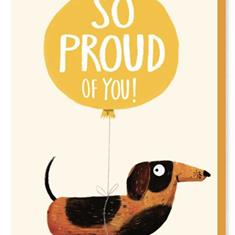 So Proud Greetings Card
