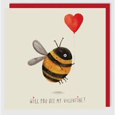 Bee Valentines Card