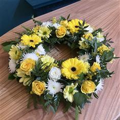 Yellow Bright Wreath 
