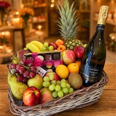 Prosecco And Fruit Basket