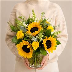 Sunflower Vase 